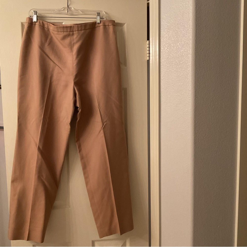 Ann Taylor Tan Straight Leg Pants